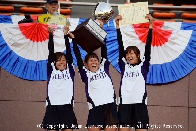 女子優勝・明治大学