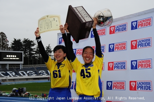 女子優勝・関西学院大学