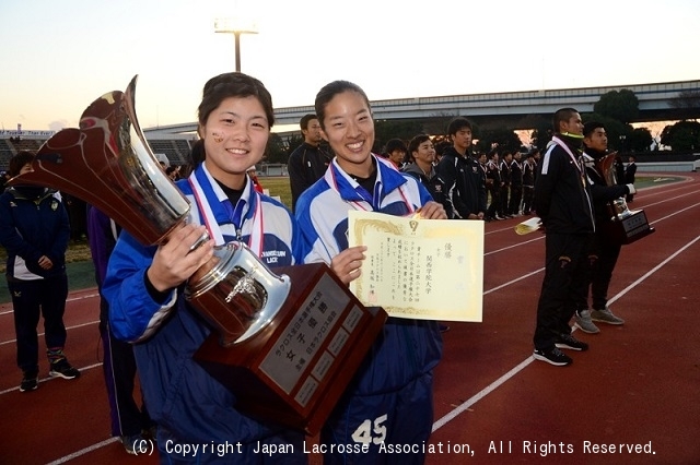 女子優勝・関西学院大学