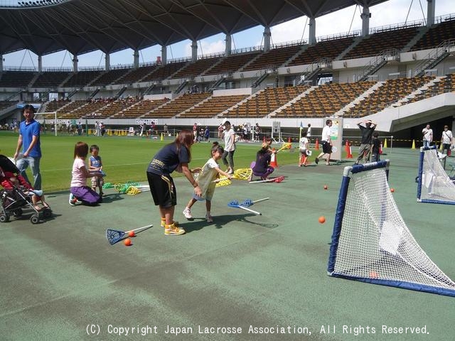 ソフトラクロス体験会2