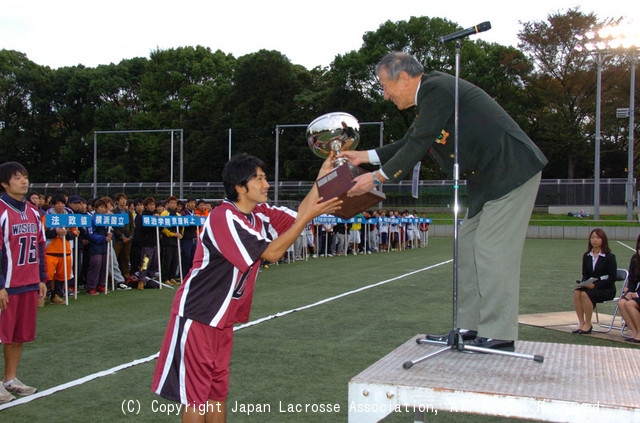 男子優勝・早稲田大学