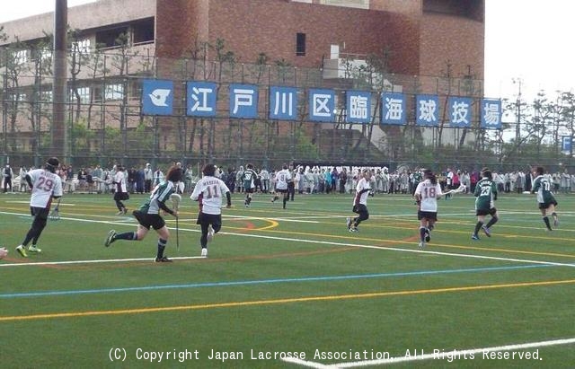 女子戦会場