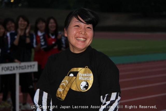 女子競技・川口桃恵審判員