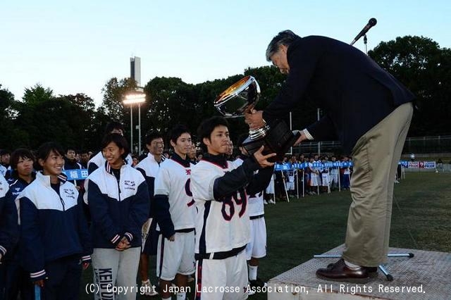 男子優勝・慶應義塾大学