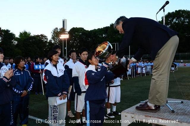 女子優勝・慶應義塾大学