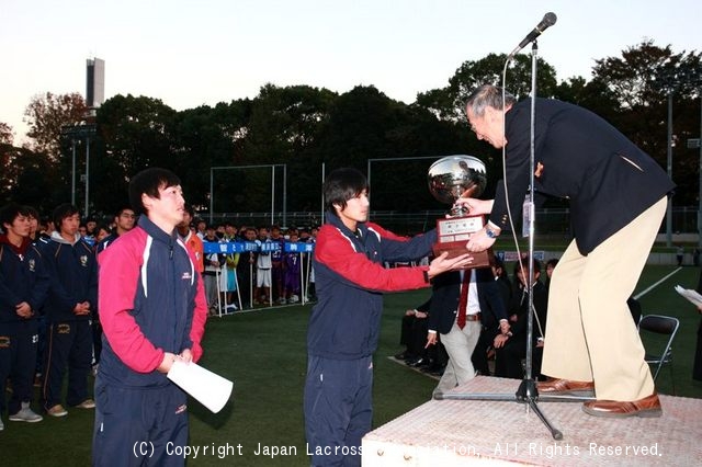 男子優勝・早稲田大学