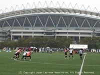 会場風景：卜伝の郷運動公園多目的球技場