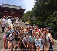 日米選手たちの交流（女子）